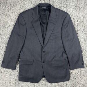 Jos A Bank Signature Collection Mens 40S Charcoal Gray 100% Wool Jacket Blazer